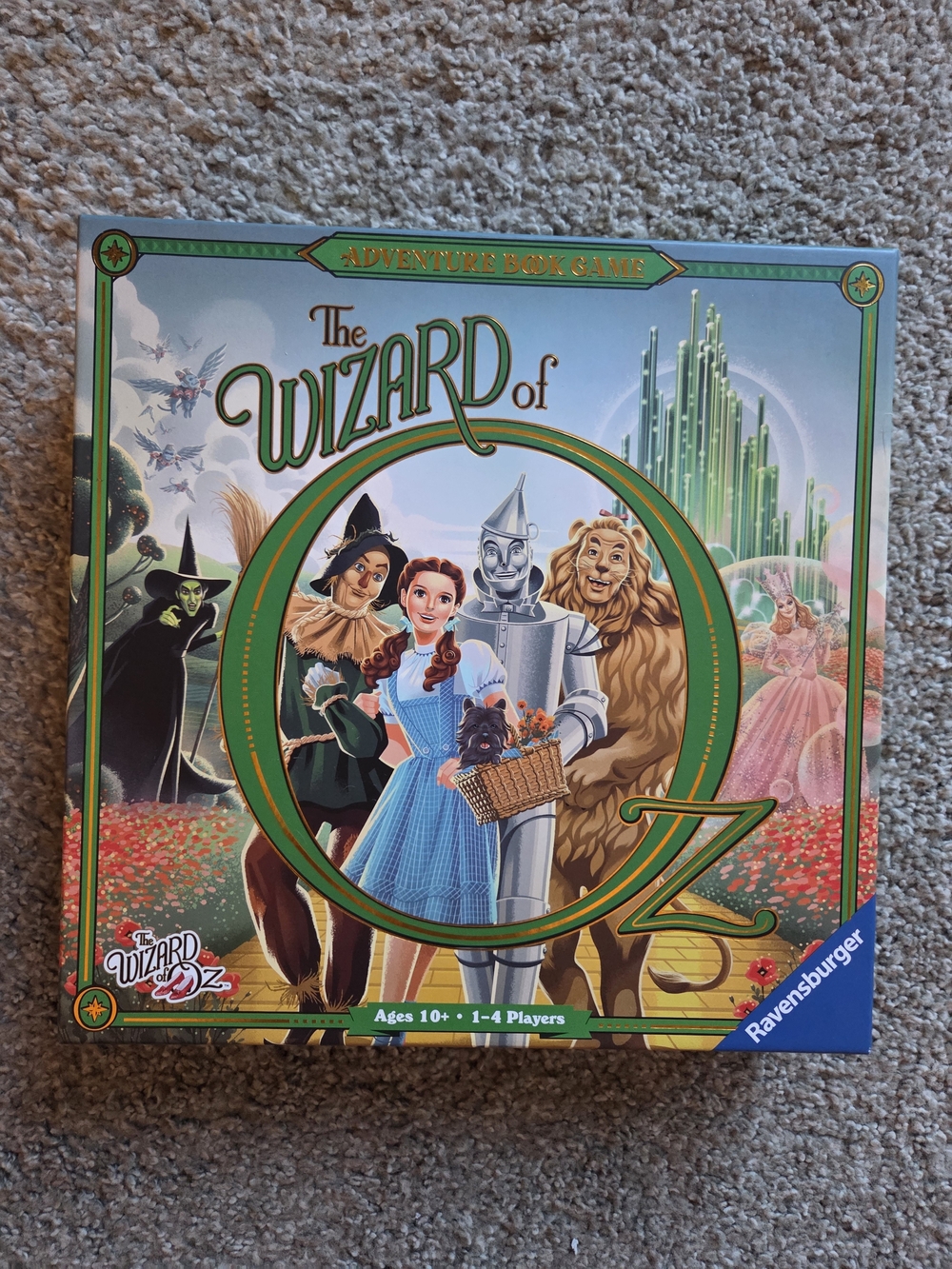 Ravensburger Wizard of Oz Adventure Book Board Game with Character Figures